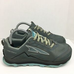 Altra Lone Peak 5 Balsam Green Women Running Shoes Size 8.5 Wide